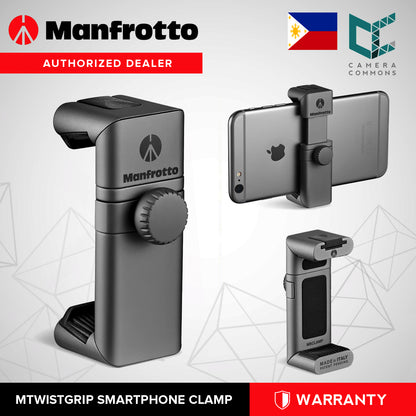 Manfrotto TwistGrip Tripod Adapter Clamp for Smartphones