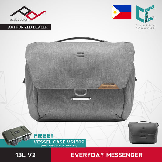 Peak Design Everyday Messenger Bag 13L v2 Ash Black Version 2