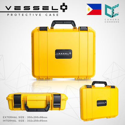 VESSEL VS3527 Portable Hard Case for Photography Equipment Tactical Instruments Tool Box and other devices