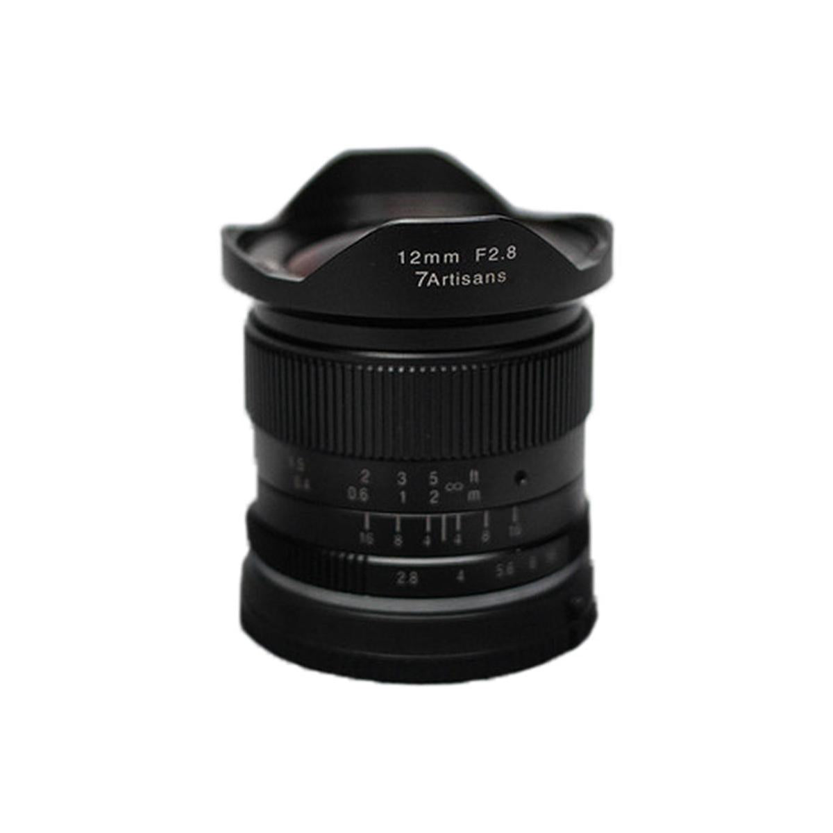 7artisans 12mm f/2.8 Photoelectric Manual Lens for Fujifilm Fuji X Mount Mirrorless