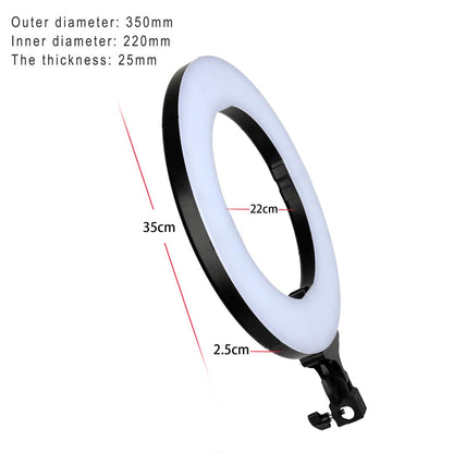 SM1888i 18 inches LED Ring Light Photographic Lighting for Photo Video Studio Vlog Beauty Photography Lamp