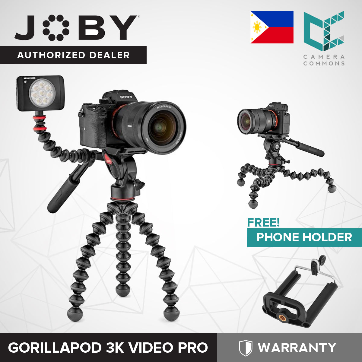 Joby GorillaPod 3K Video PRO Tripod Monopod
