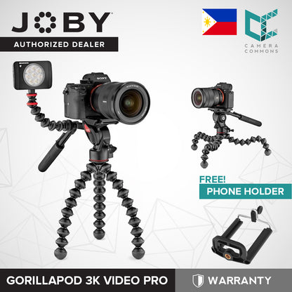 Joby GorillaPod 3K Video PRO Tripod Monopod
