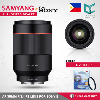 Samyang AF 35mm f/1.4 FE Lens for Sony E