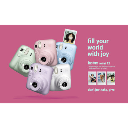 FUJIFILM Instax Mini 12 Instant Camera OFFICIAL Fujifilm PH 1 Year Local Warranty