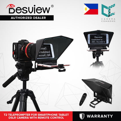 DESVIEW T2 Portable Teleprompter