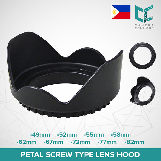 CLEARANCE Lens Hood Petal Screw Type 82mm