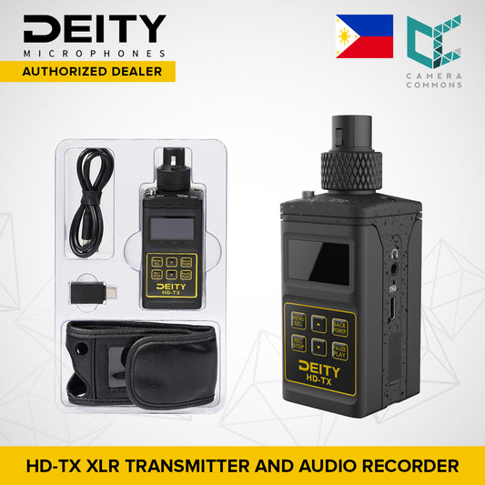 Deity Microphones HD-TX Plug-On Transmitter with Built-In Recorder (2.4 GHz)