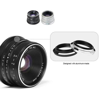 7artisans 25mm f/1.8 Photoelectric Lens for Sony E Mount Camera