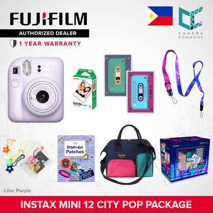FUJIFILM Instax Mini 12 City Pop Package Limited Edition Camera