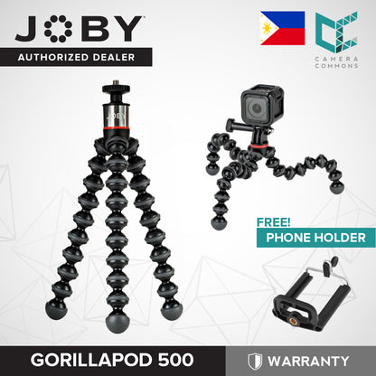 Joby GorillaPod 500 Flexible Mini-Tripod for Cameras