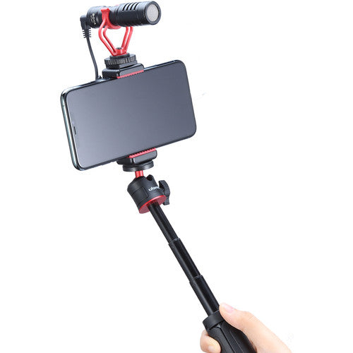 Ulanzi ST-07 Smartphone Phone Holder with Cold Shoe & 1/4 Hole Connector for Camera Vlog Setup 1764