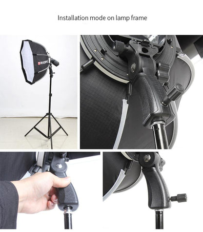 Triopo 55cm Softbox with Handle Octagon Portable Umbrella for Studio Video Photography