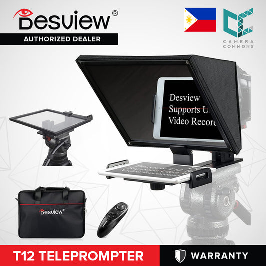 Desview T12 Foldable Portable Teleprompter Studio Equipment Videography