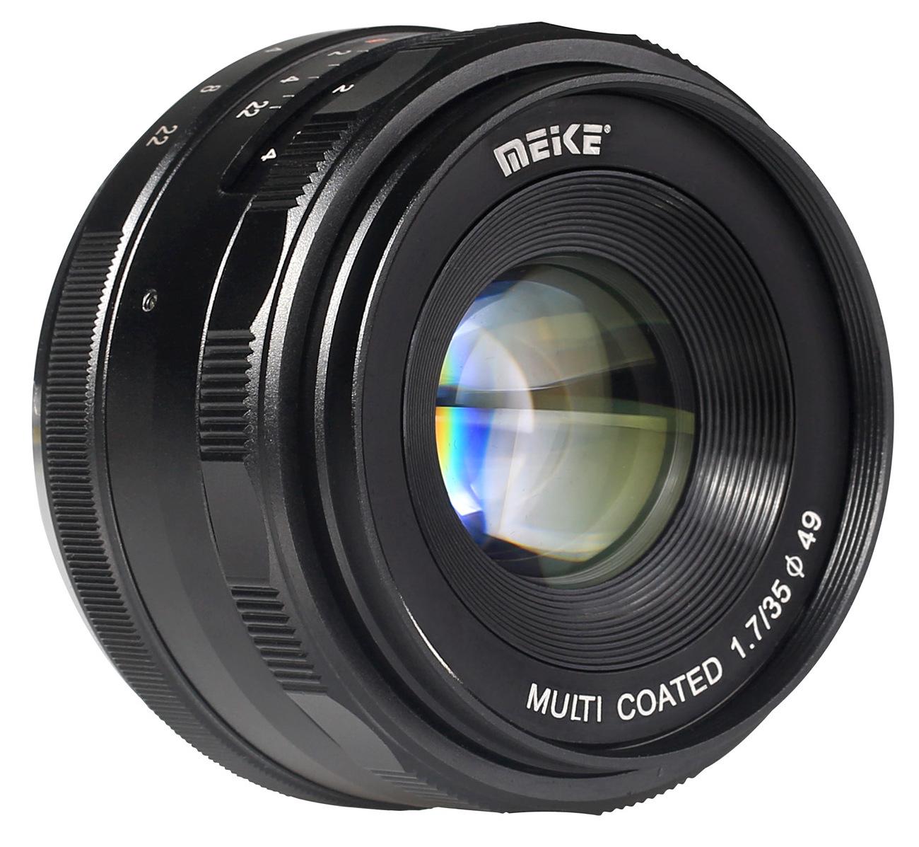 MEIKE 35mm f1.7 Large Aperture Manual Focus Prime Lens APS-C for CANON EF M EFM