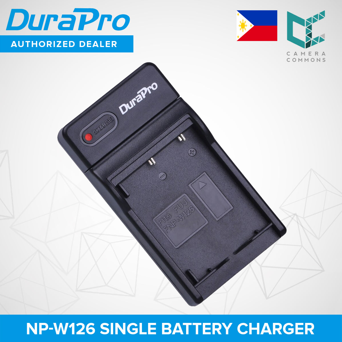 DuraPro USB Camera Battery Charger For Fujifilm NP-W126 Battery