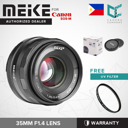 CLEARANCE MEIKE 35mm f/1.4 Lens for Canon EOS M Mount MK35mm 35 1.4