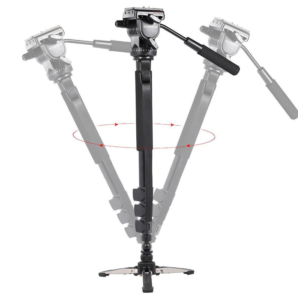 Yunteng VCT-588 Fluid Head Monopod for Photography Videography