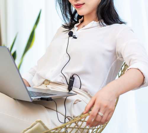 BOYA BY-M1 Omni Directional Lavalier Microphone Audio Equipment Recording Mic