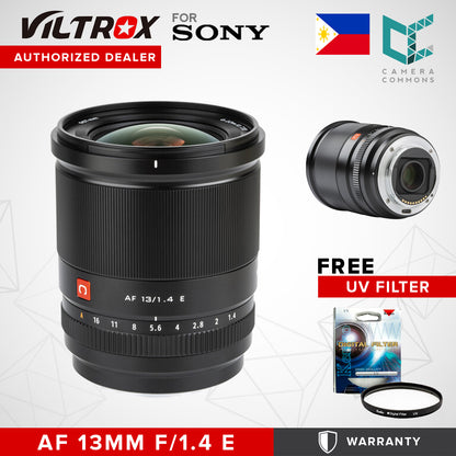 CLEARANCE VILTROX LENS 13mm f1.4 Sony FE