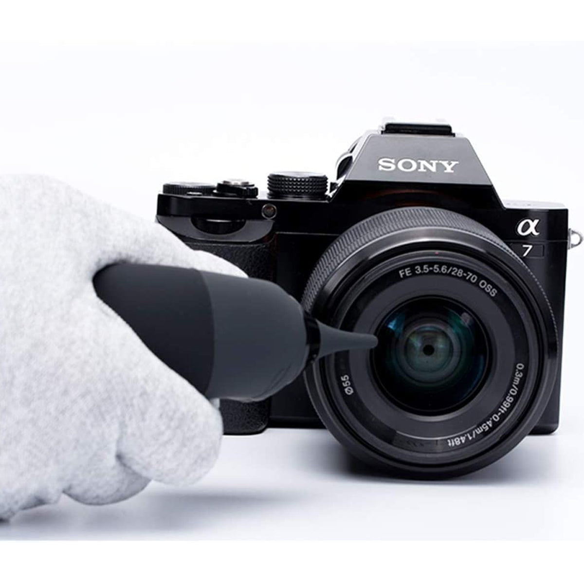 VSGO NEW 2020 Portable Lens Cleaning Kit VS-A1E Filter Air Blower Pouch Cloth Wipes for Camera Lens