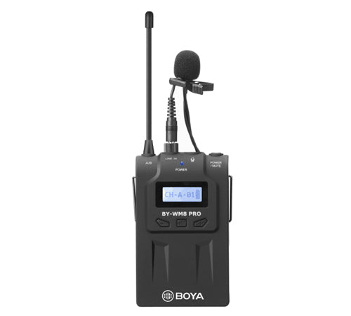 CLEARANCE BOYA BY-WM8 PRO K1 UHF Dual Channel Wireless Lapel Receiver BYWM8PK1