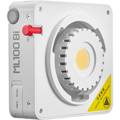 Godox ML100Bi Bi-Color Portable LED Light Power Bank Holder V-Mount Grip Kit ML100