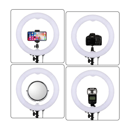 RL600 Ring Light 5500K 600pcs LED Photographic Lighting Dimmable for Photo Video Studio Phone Photography Lamp