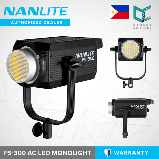 Nanlite FS-300 AC LED Monolight Studio Light FS300