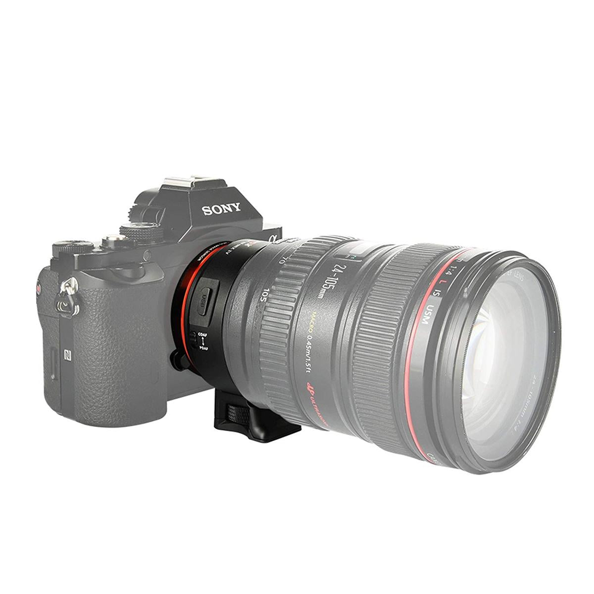 Viltrox EF-NEX IV Lens Mount Adapter for Canon EF-Mount Lens to Select Sony E-Mount Cameras