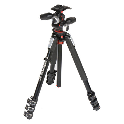 Manfrotto MK190XPRO4-3W Aluminum Tripod with 3-Way Pan Tilt Head