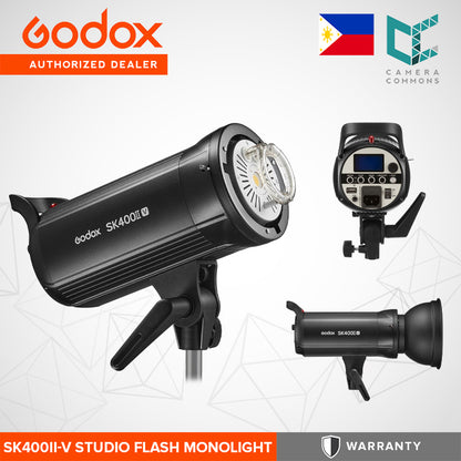 Godox SK400ii SK400IIV 2.4G Wireless X System Bowens Mount Strobe Studio Lighting Light Only SK400