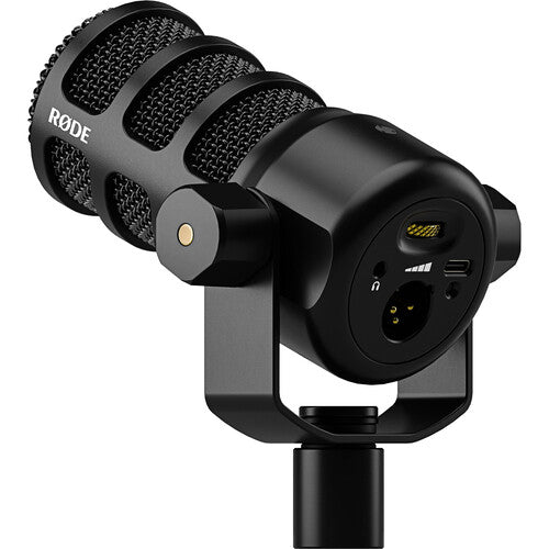 Rode PodMic USB and XLR Dynamic Broadcast Microphone Type C for Podcasting, Streaming, Gaming, Music-Making and Content Creation