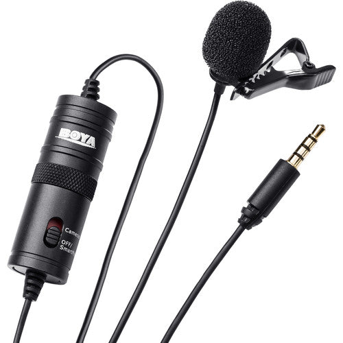 BOYA BY-M1 Omni Directional Lavalier Microphone Audio Equipment Recording Mic