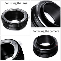 K&F Concept Pentax K Lenses to Sony E Mount Camera Adapter PK-E