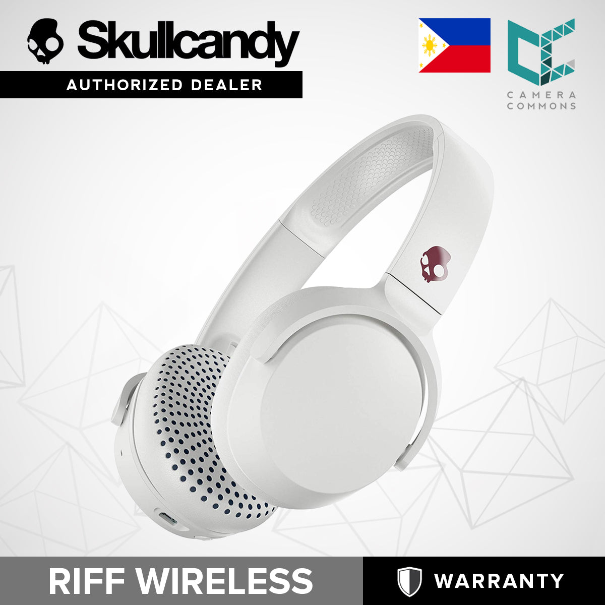 SkullCandy Riff 2 Wireless On-Ear Headphone Headset Headphones Bluetooth