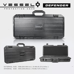 VESSEL DEFENDER VS5020 Portable Hard Case for Photography Equipment Tactical Instruments Tool Box and other devices