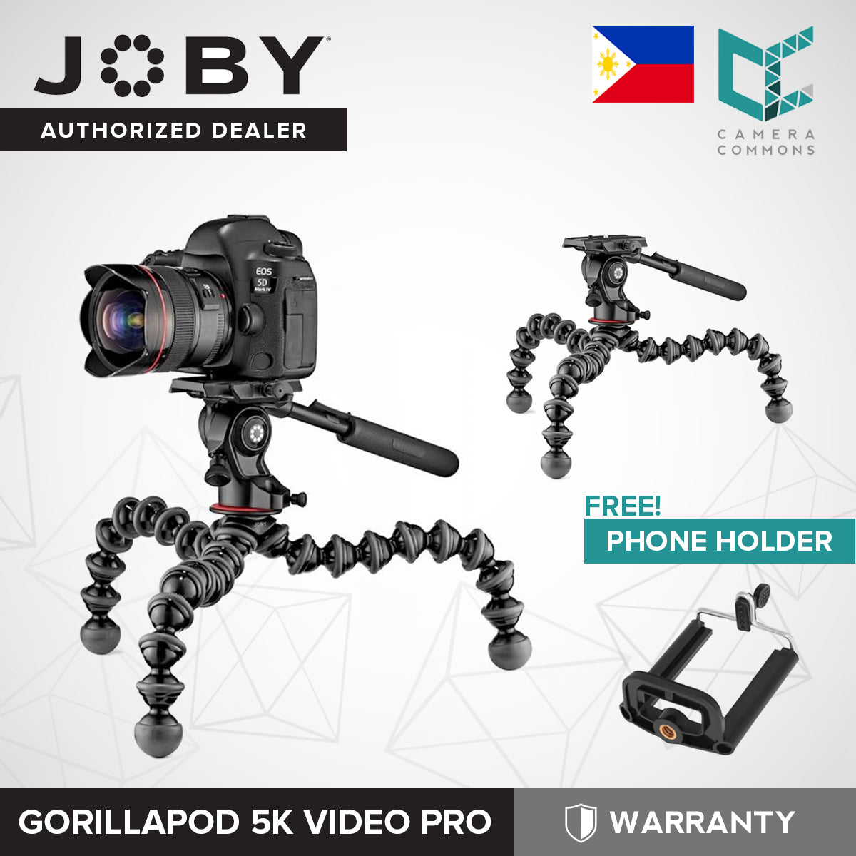 Joby GorillaPod 5K Video PRO Tripod Monopod