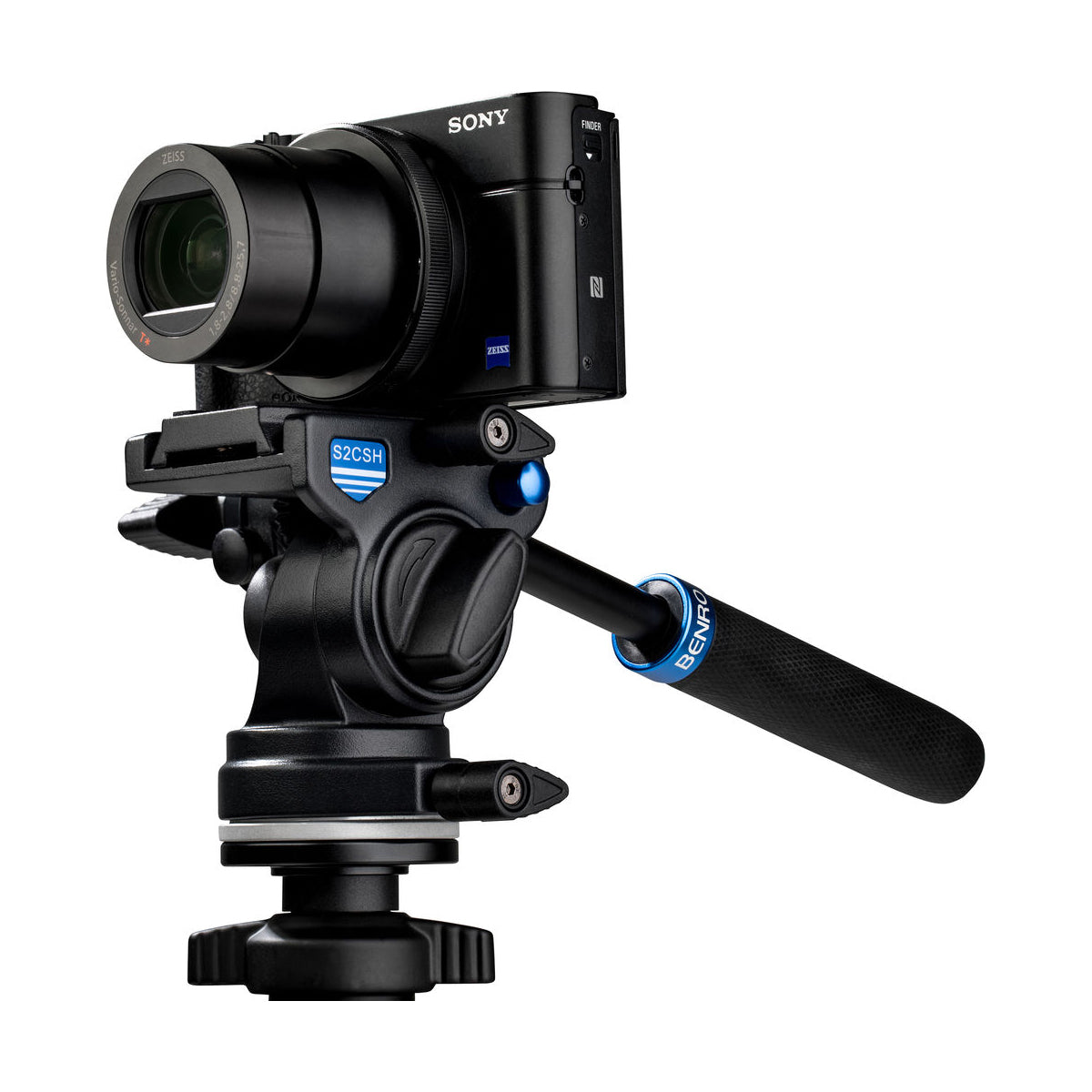 Benro TSL08AS2CSH Slim Video Aluminum Tripod Kit