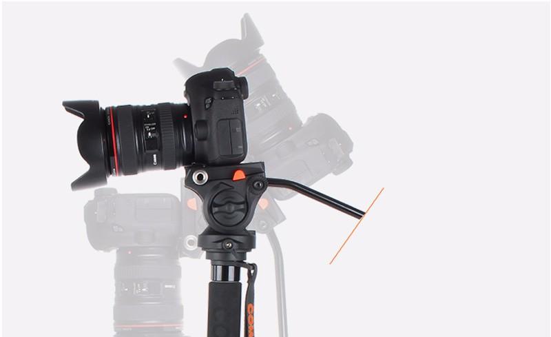 Coman KX3232 Monopod Aluminum Fluid Head
