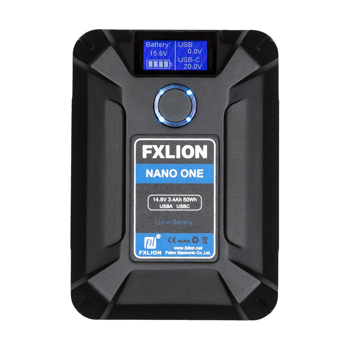 Fxlion NANO ONE 50Wh 14.8V Ultra-Compact V-Mount Battery