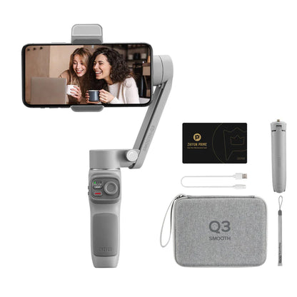 CLEARANCE Zhiyun Smooth Q3 Smartphone Gimbal Stabilizer Combo Set