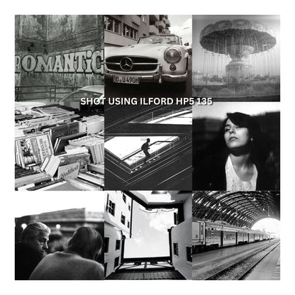 ILFORD HP5 Plus 135 400 ISO Black and White Negative Film 36 Exposures Medium Contrast