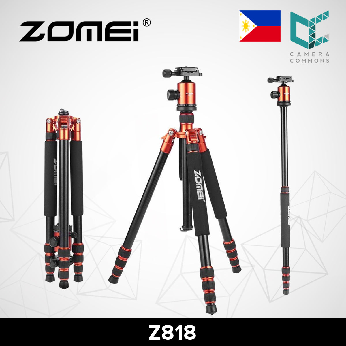 CLEARANCE Zomei TRIPOD Z818 - Black