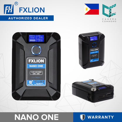 Fxlion NANO ONE 50Wh 14.8V Ultra-Compact V-Mount Battery