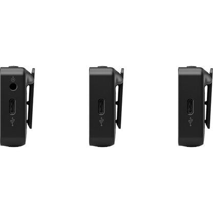 Rode Wireless PRO 2-Person Clip-On Wireless Microphone System Recorder with Lavaliers (2.4 GHz) for Filmmaking and Content Creation