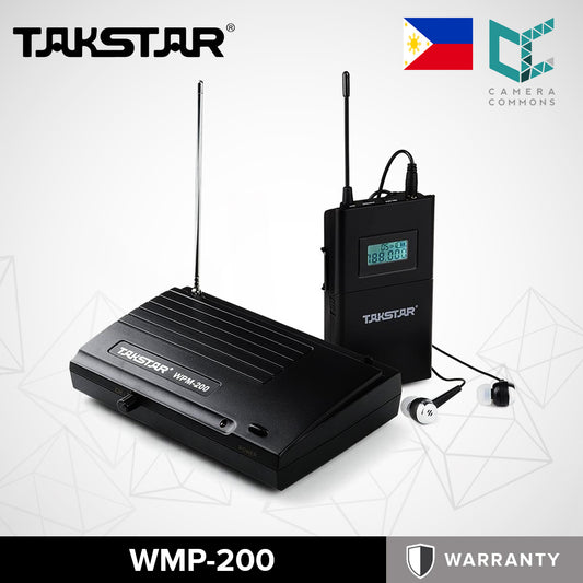 Takstar WPM-200 In Ear Stage UHF Wireless Monitor System for Studio Recording On-Stage Monitoring