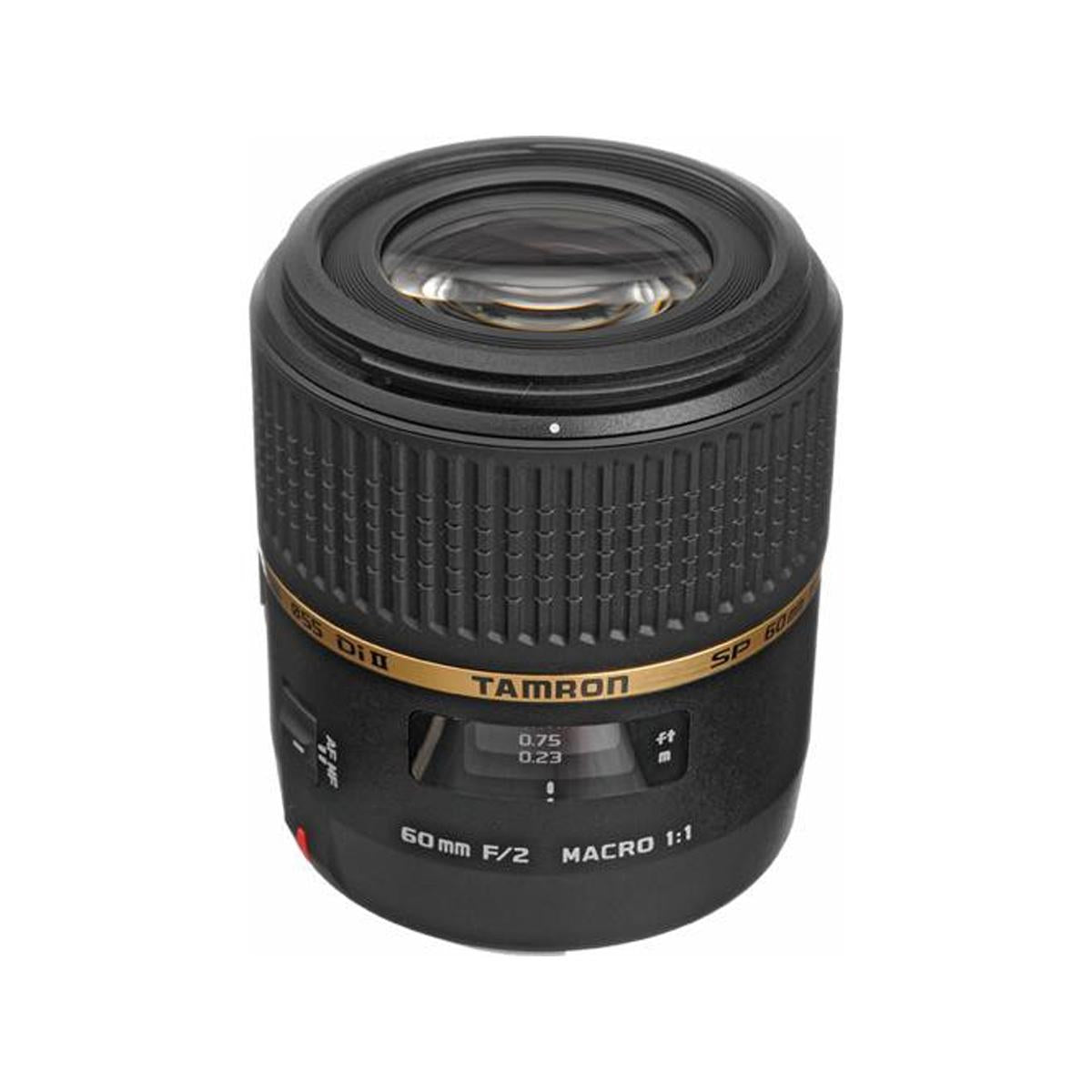 Tamron G005 SP 60mm f/2 Di II 1:1 Macro Prime Lens for Canon DSLR EF Mount Crop Frame