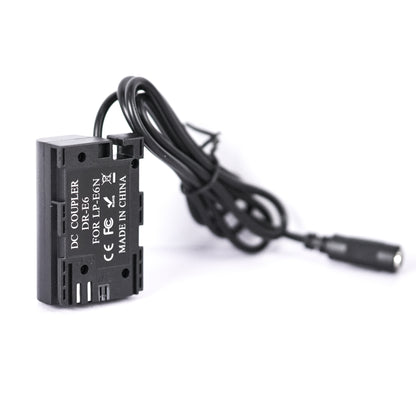 STUDIOMATE Dummy Battery LP-E6 with USB Cable for Canon Cameras E6