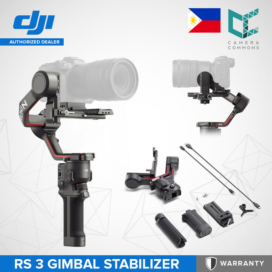 DJI RS 3 Gimbal Stabilizer for Cameras Videography Studio Indoor Outdoor Shoot